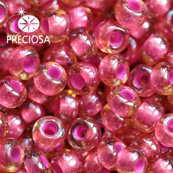 Preciosa Seed beads 8/0 2,9 mm Pink 11027 20 g