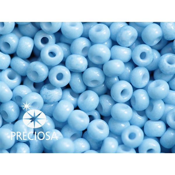 Preciosa Seed beads 8/0 2,9 mm Blue (03132) 20 g