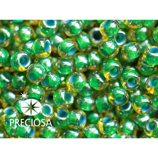 Preciosa Seed beads 8/0 2,9 mm Green (81014) 20 g