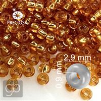 Preciosa Seed beads 8/0 2,9 mm Orange 87080 20 g