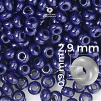 Preciosa Seed beads 8/0 2,9 mm Blue 33080 20 g