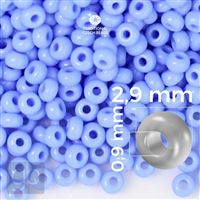 Preciosa Seed beads 8/0 2,9 mm Blue 33020 20 g