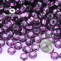 Preciosa Seed beads 9/0 2,6 mm Purple 08228 20 g