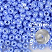 Preciosa Seed beads 9/0 2,6 mm Blue 38020 20 g