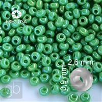 Preciosa Seed beads 9/0 2,6 mm Green 54230 20 g