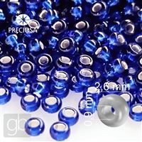 Preciosa Seed beads 9/0 2,6 mm Blue 67300 20 g