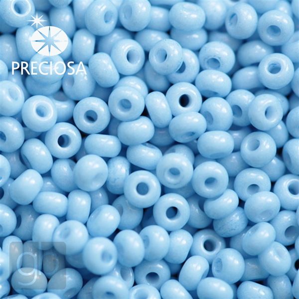 Preciosa Seed beads 9/0 2,6 mm Blue 03132 20 g