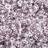 Preciosa STRIPED Seed Beads 9/0 2,6 mm Puprle Clear 00491 20 g