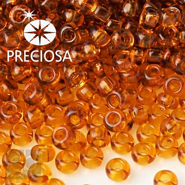 Preciosa Seed beads 9/0 2,6 mm Brown 10090 20 g