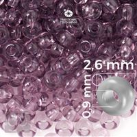 Preciosa Seed beads 9/0 2,6 mm Purple 20010 20 g