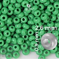 Preciosa Seed beads 9/0 2,6 mm Green 53250 20 g