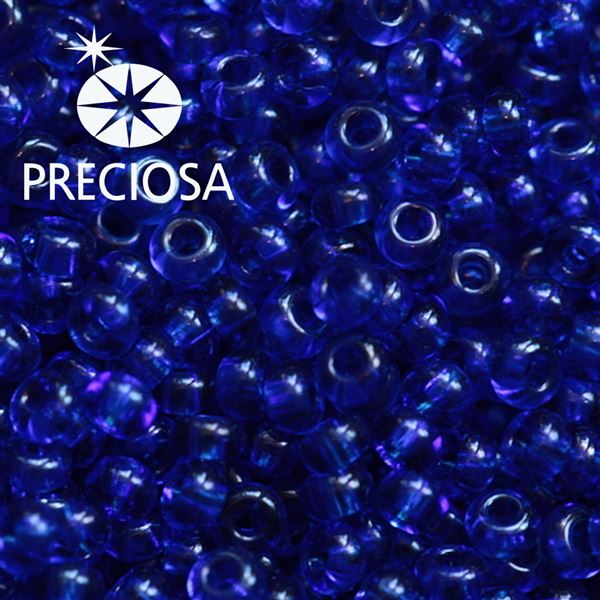 Preciosa Seed beads 9/0 2,6 mm Blue 60300 20 g