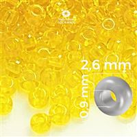 Preciosa Seed beads 9/0 2,6 mm Yellow 80010 20 g