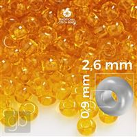 Preciosa Seed beads 9/0 2,6 mm Orange 80060 20 g