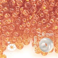 Preciosa Seed beads 9/0 2,6 mm Orange 90000 20 g