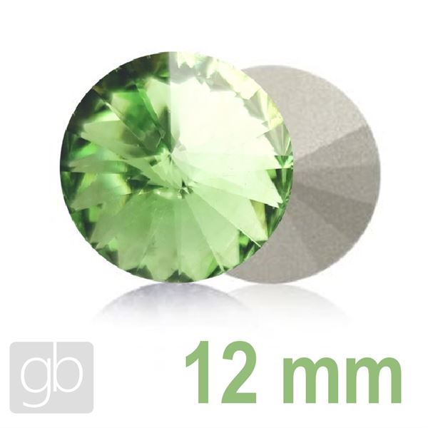 Rivoli R50 Green Peridot 50520 12 mm