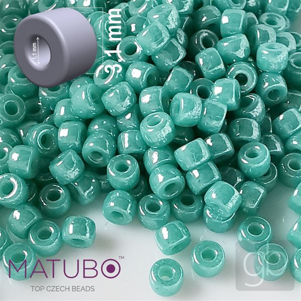 MATUBO Round 8/0 Green PB328-L63130 10 g