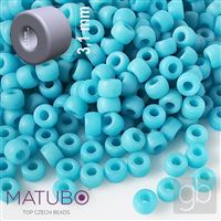 MATUBO Round 8/0 Turquoise PB328-L63900 10 g