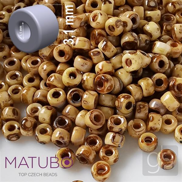 MATUBO Round 8/0 Brown 03000-86805 10 g