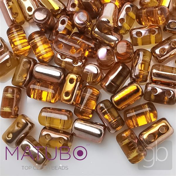 RULLA MATUBO Yellow Topaz 10060-27101 5 g (approx. 40 pcs)