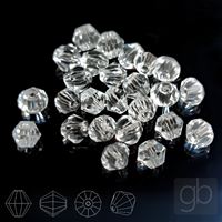 Bicone 4 mm 25 pcs. Clear SL_F4_97