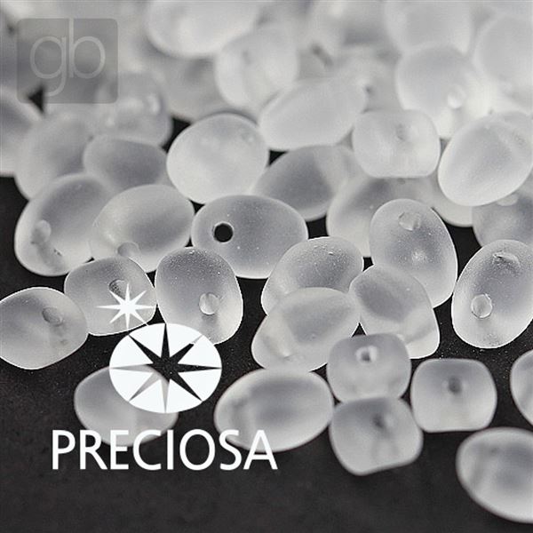 Preciosa SOLO 2,5 x 5 mm Clear MATT 00030-84110 10 g