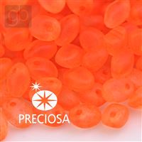 Preciosa SOLO 2,5 x 5 mm Orange NEON Frosted 00030-38789 10 g