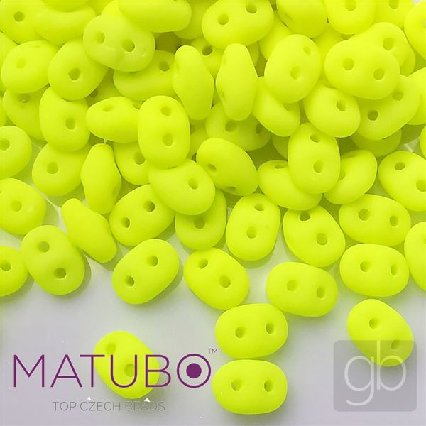 SUPERDUO MATUBO 02010-25121 Yellov NEON 10 g (approx.125 pcs.)