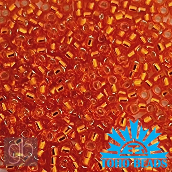 TOHO Treasure Beads 11/0 Orange 5 g TT-11-25