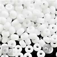 Preciosa seed beads 16/0 1.4 mm White 03050 20 g