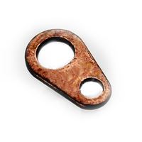 Counterpiece to carabiner 7 mm / 5pcs OLD COPPER