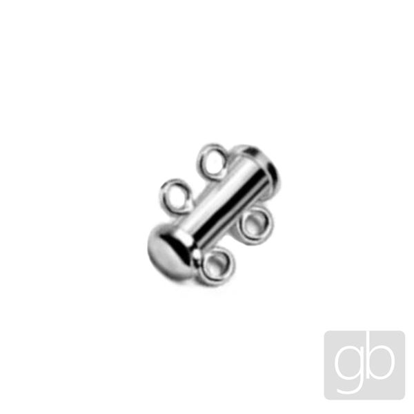 Magnetic clasps PLATINE 2 x 2 eyes